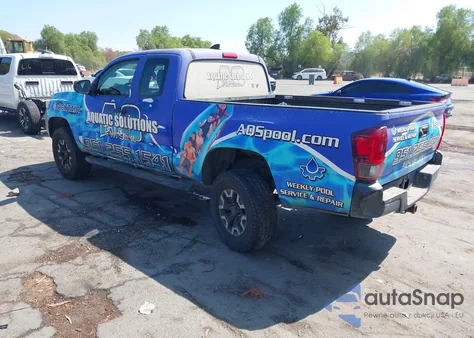 2018 Toyota Tacoma Access Cab/Sr/Sr5/Trd Spt from USA, damaged, VIN 5TFRX5GN1JX126569